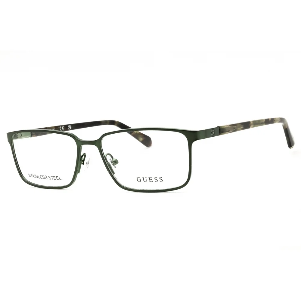 NWT Guess GU50244 Matte Dark Rectangle 55mm Eyeglasses
